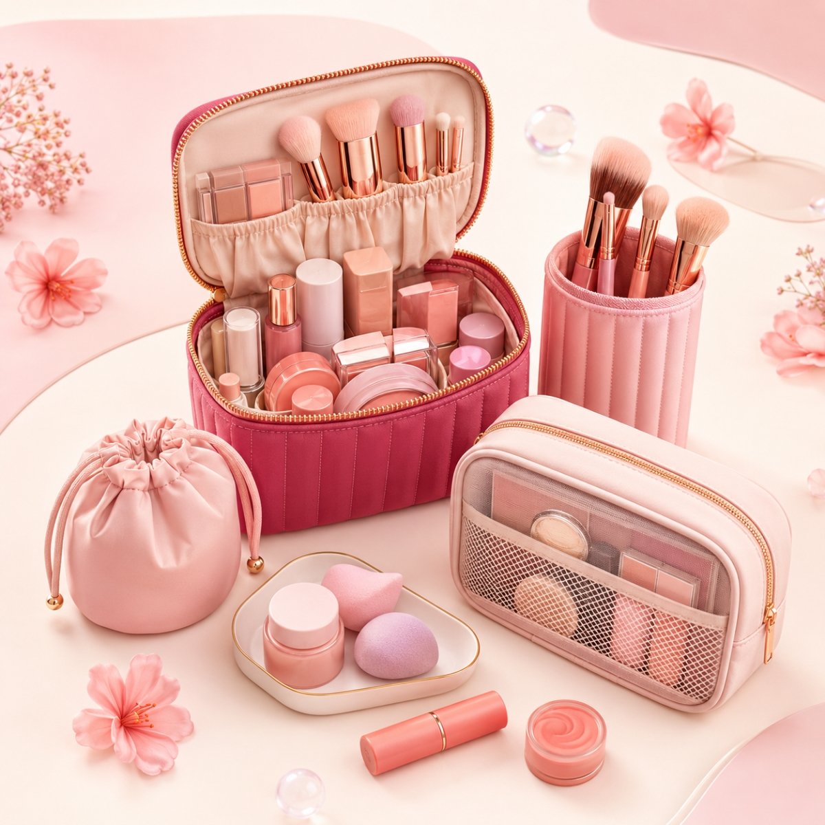 Makeup Bags and Cosmetic Organizers from Beyondbeautyblis